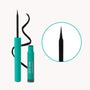 Gallery | BEB Liquid Eyeliner Dominique (Black Silver Shimmer) Brush Close Up