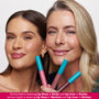 Emily plumping gloss model editorial image