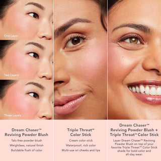 Dream Chaser Blush Details 50-50: Blush Comparison Chart