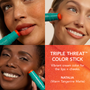 Triple Threat Color Stick Image Natalia | Swatch + Model Grid