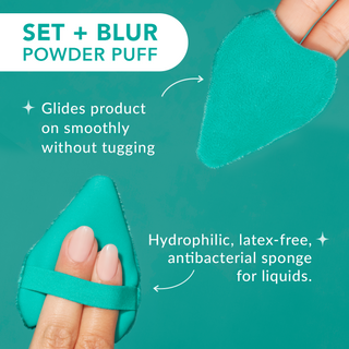 Infographic | Set + Blur Powder Puff