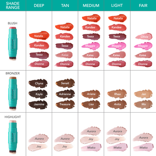Image: TTCS Gallery - Shade Match Chart 